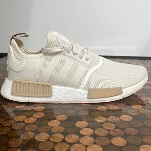 Adidas Originals Nmd_R1 chalk white running shoes women size 9.5